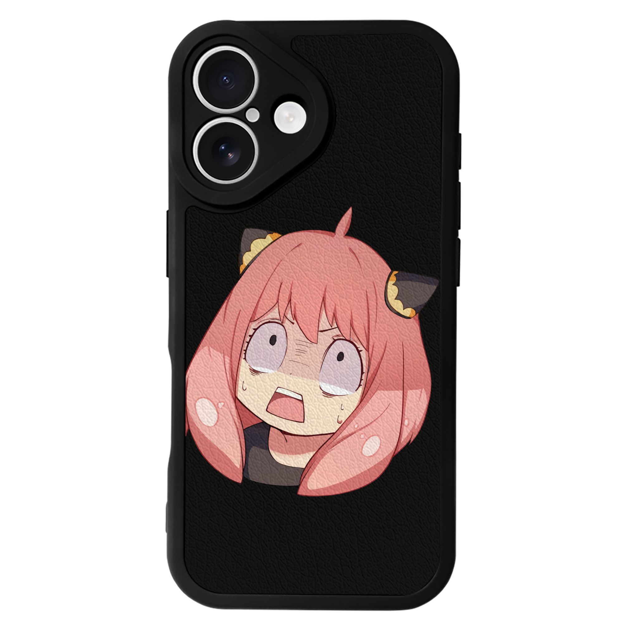 （画像用） SPY×FAMILY间谍家家酒 【iPhone 16シリーズ対応】シリコンスマホケース（レザー調） 材質：シリコン